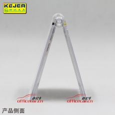 科記 KEJEA K-244 150*100mm 三角型臺卡A字臺牌牌臺簽V型桌簽姓名牌橫式PS材質(zhì)會議