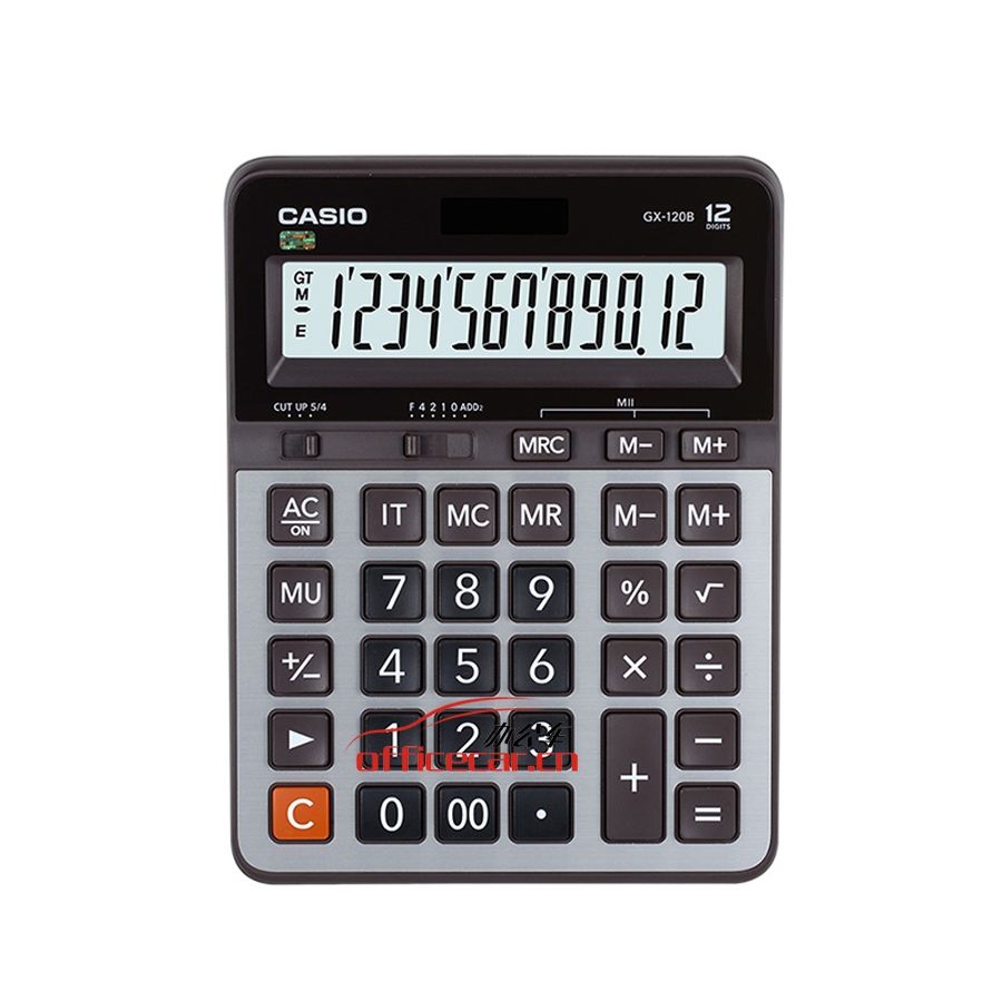 卡西歐 CASIO GX-120B 商務(wù)計算器 超大型機 灰色 GX-120S升級款