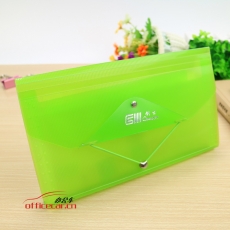 創(chuàng)生C.S CS-33D （票據(jù)）高級(jí)風(fēng)琴包/風(fēng)琴包 混色（藍(lán)，綠，粉，黃）