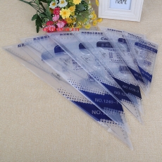 科加 K.J 1220-1 多角斜邊三角尺 18c