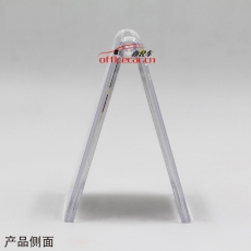 科記 KEJEA K-243 150*80mm 三角型臺卡A字臺牌牌臺簽V型桌簽姓名牌橫式PS材質(zhì)會議