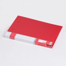 金得利 Kinary AF605 A4 (大紅色)優(yōu)系列標(biāo)準(zhǔn)型雙強力文件夾/辦公資料夾