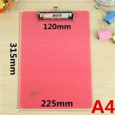 創(chuàng)生 CS-4314 透明強(qiáng)力寫(xiě)字板/文件夾板 A4 顏色隨機(jī)
