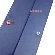 鳳江 F.J F803A （深藍(lán)色）加厚粘扣檔案盒/文件盒/資料盒