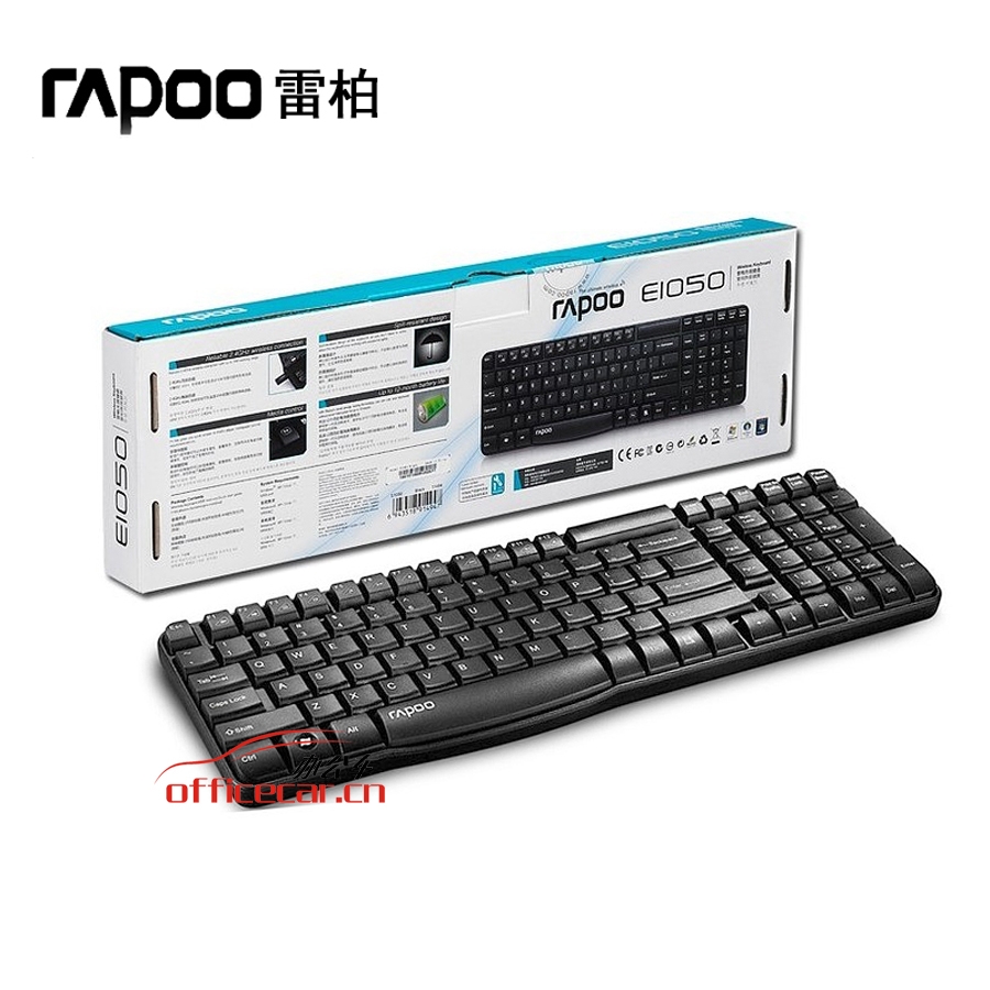 雷柏 Rapoo E1050 無(wú)線鍵盤