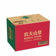 農(nóng)夫山泉 N.f.s.q 飲用天然水 4l/瓶 6瓶/箱