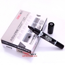 得力 Deli S555 （大雙頭）記號(hào)筆 （藍(lán)色） 10支/盒