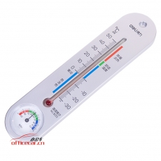 得力 Deli 9013 掛壁式溫度計室內(nèi)外家用嬰