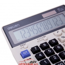 得力（deli） 2136/2136ES 中大臺計(jì)算器