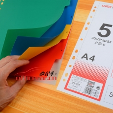 創(chuàng)生/遠(yuǎn)生 5頁A4 索引紙/分類紙