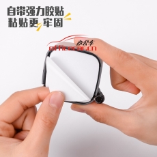 得力(deli)6796 0.5mm商務(wù)辦公桌面臺筆簽字筆 可粘貼臺式中性筆單支 灰