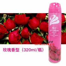 凱達(dá) K.D 空氣清新劑/檸檬香氣(玫瑰香) 320ml/瓶