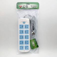 公牛 GN-605-1.8 10位總控開關(guān)全長(zhǎng)1.8米